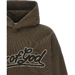 Brown Cotton Sweatshirt