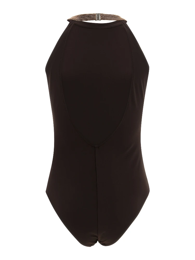 Brown Polyamide One-Piece Swimsuit alternative