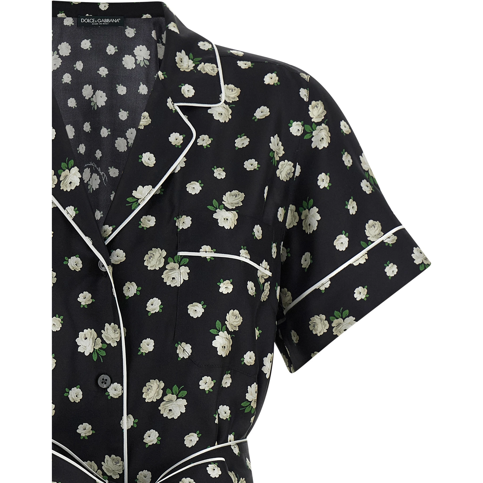 Black Silk Blouse
