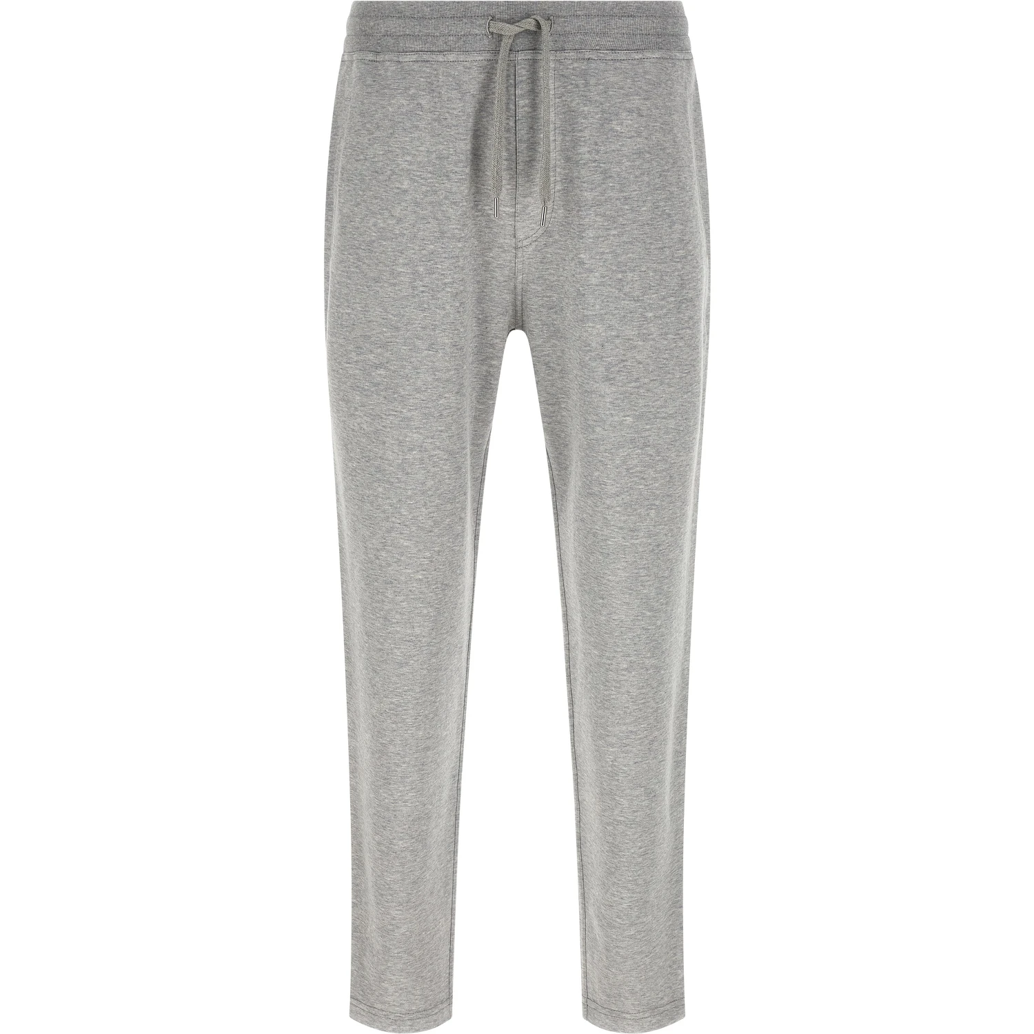 Gray Cotton Athletic Pants