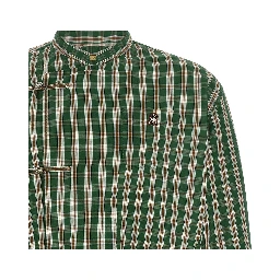 Bicolor Cotton Blouse