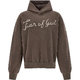 Brown Cotton Sweatshirt