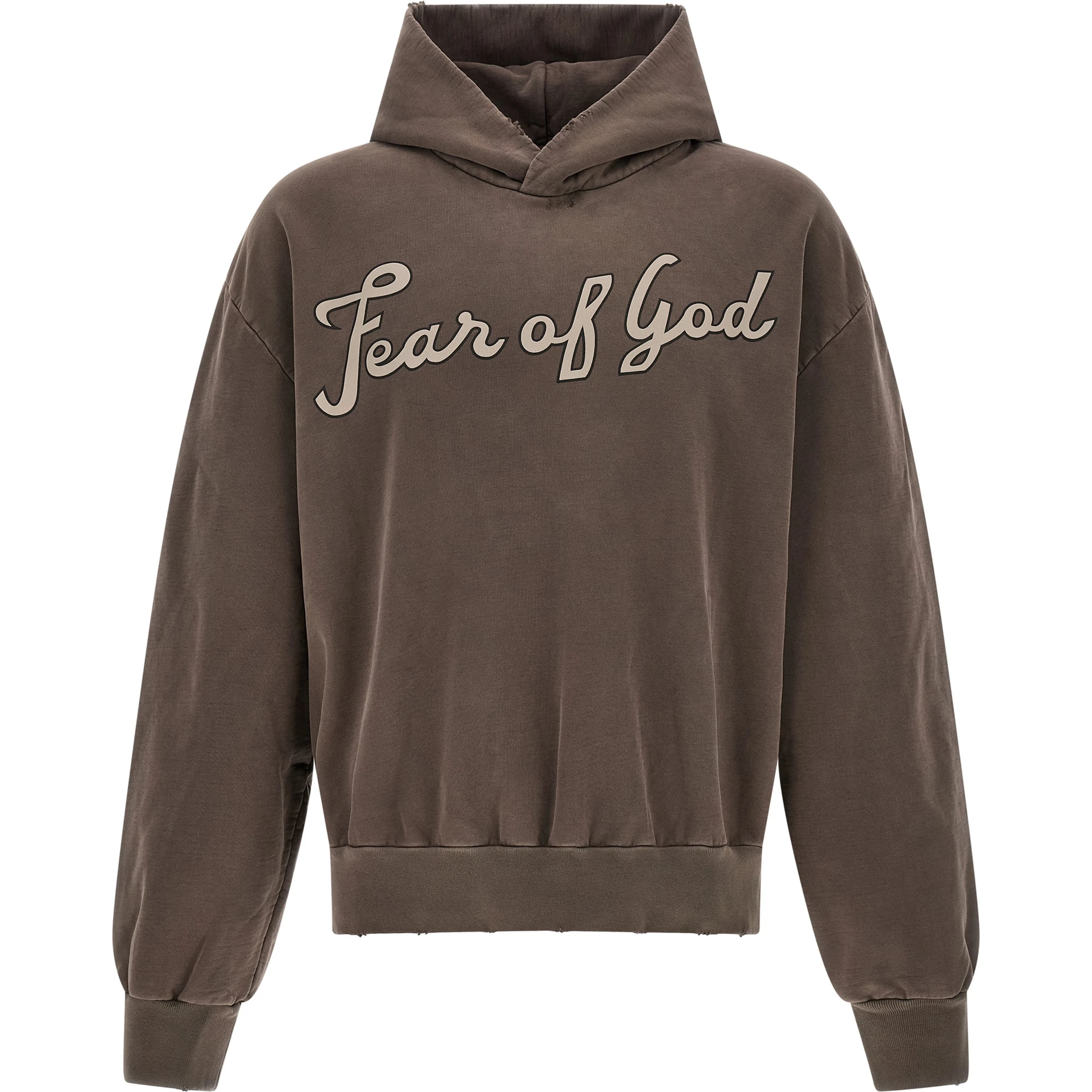 Brown Cotton Sweatshirt