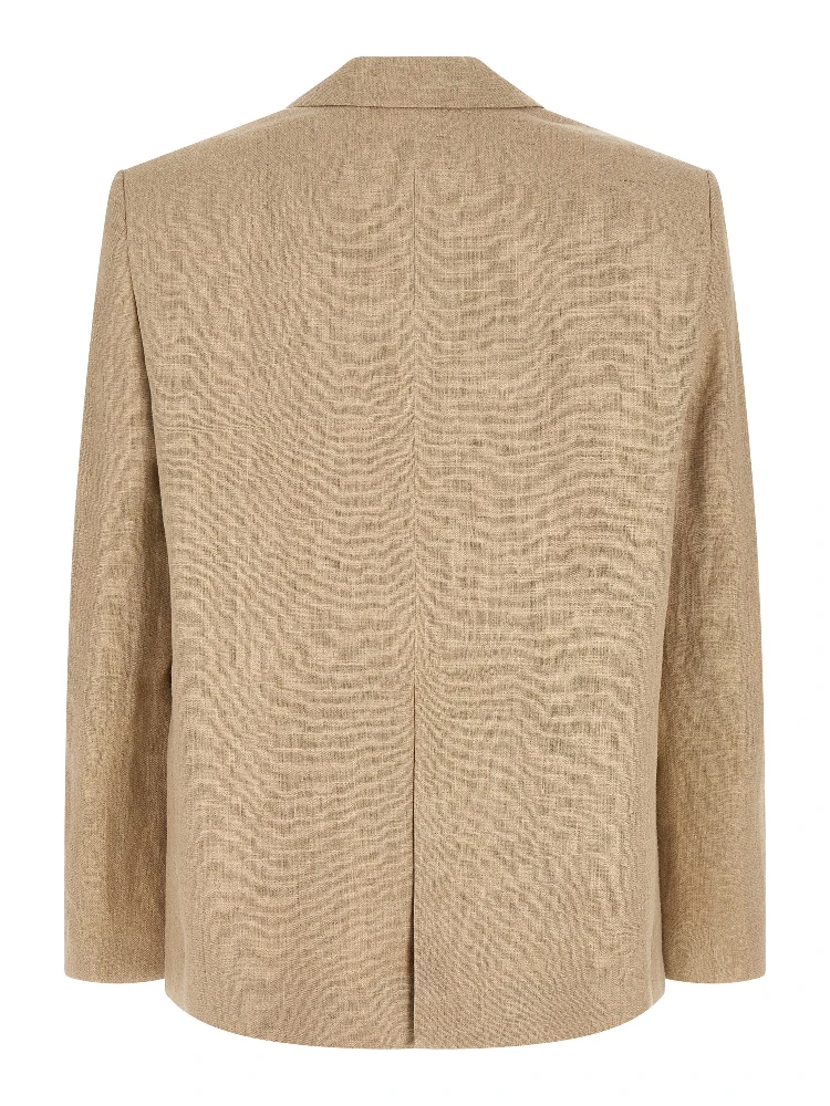 Beige Linen Blazer alternative