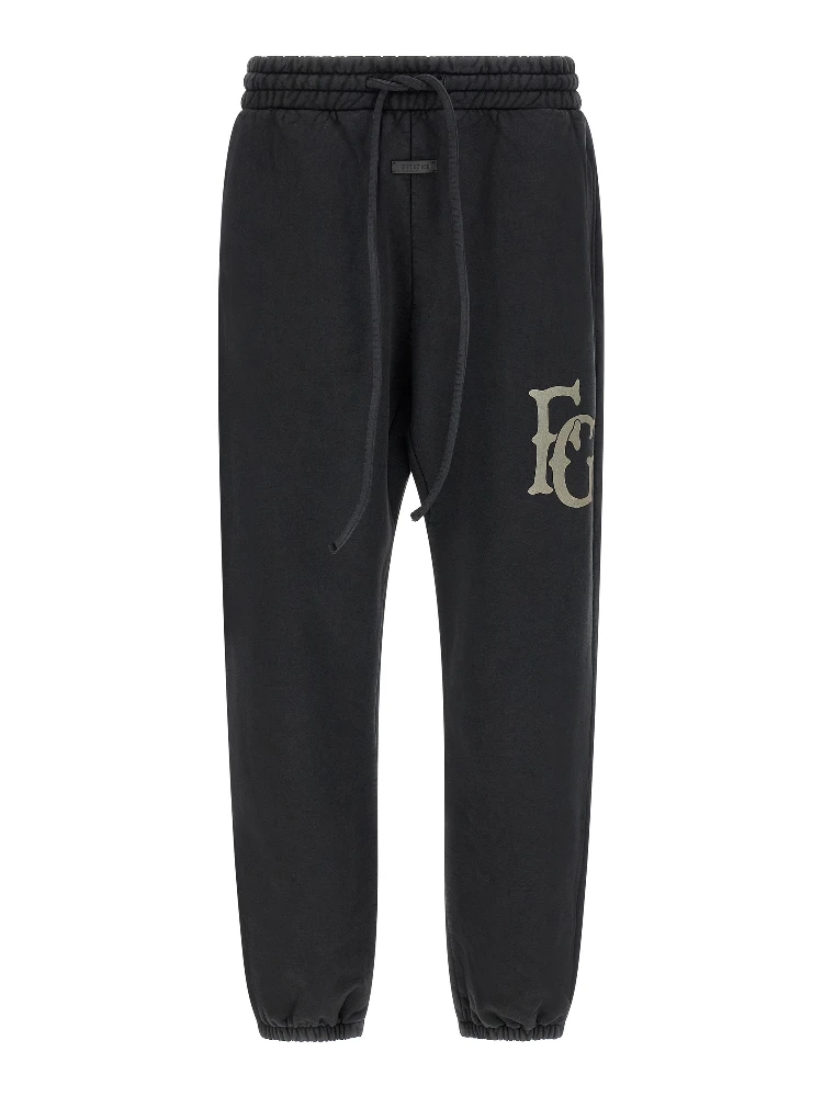 Black Cotton Joggers (Workout Pants)