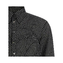 Bicolor Polyester Blouse
