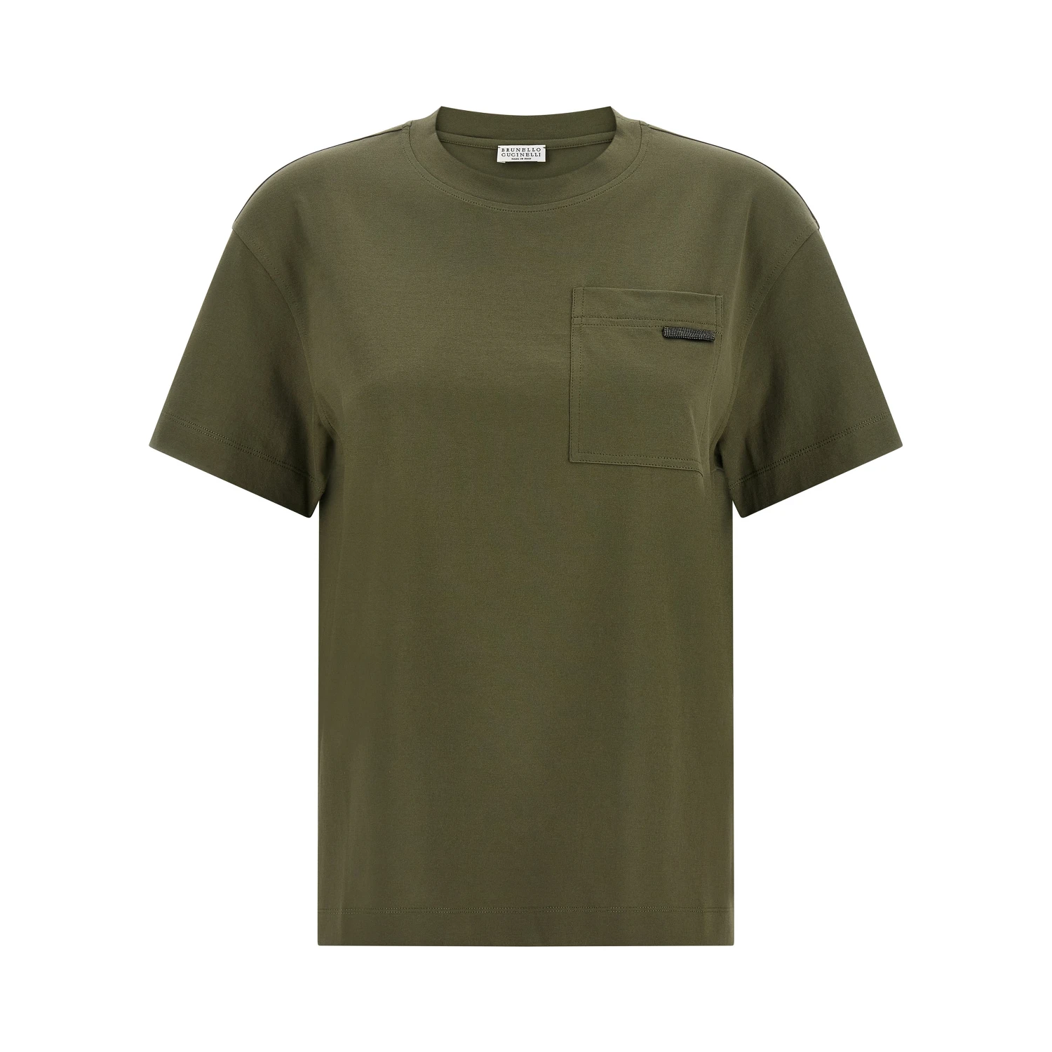 Bicolor Cotton T-Shirt
