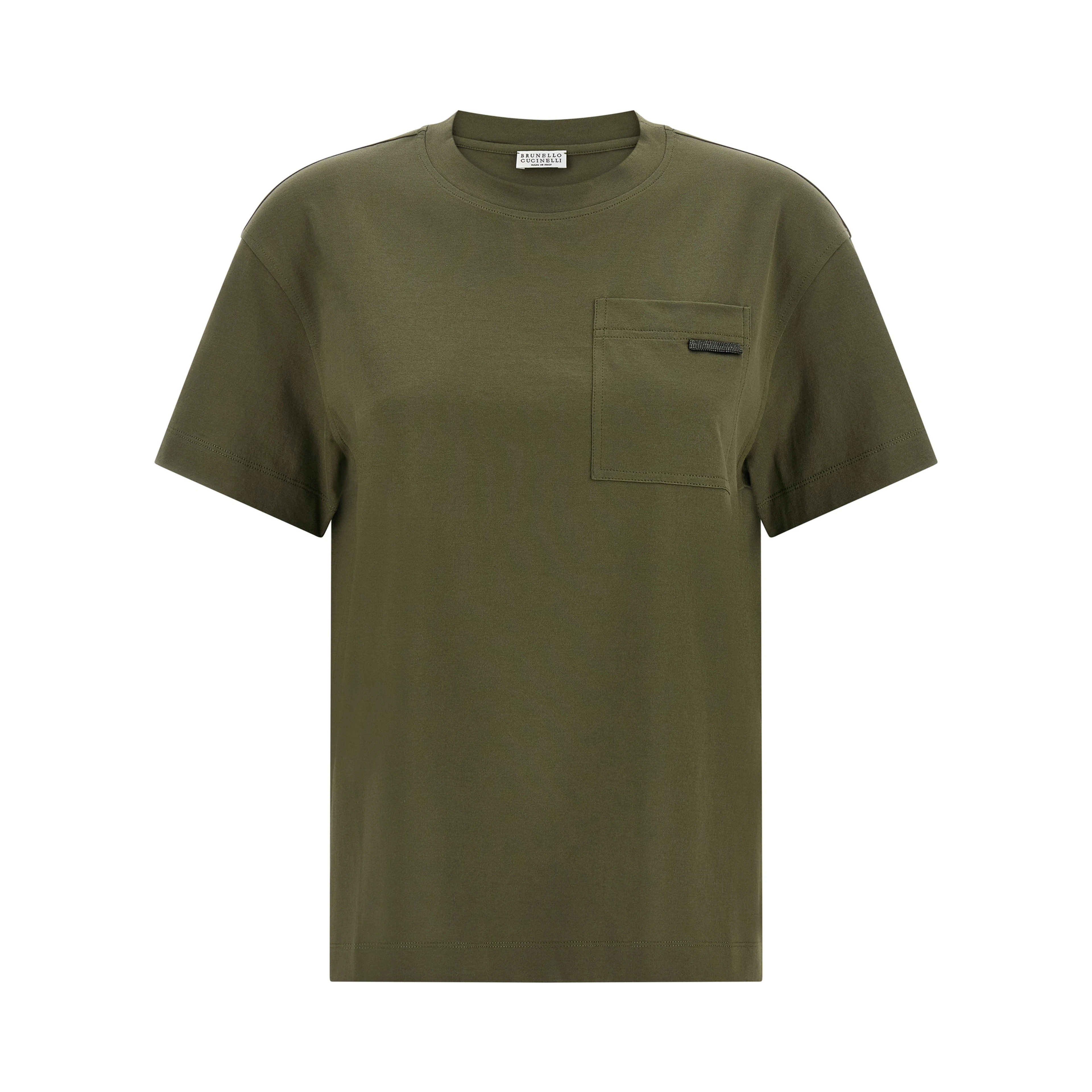 Bicolor Cotton T-Shirt