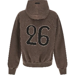 Brown Cotton Sweatshirt