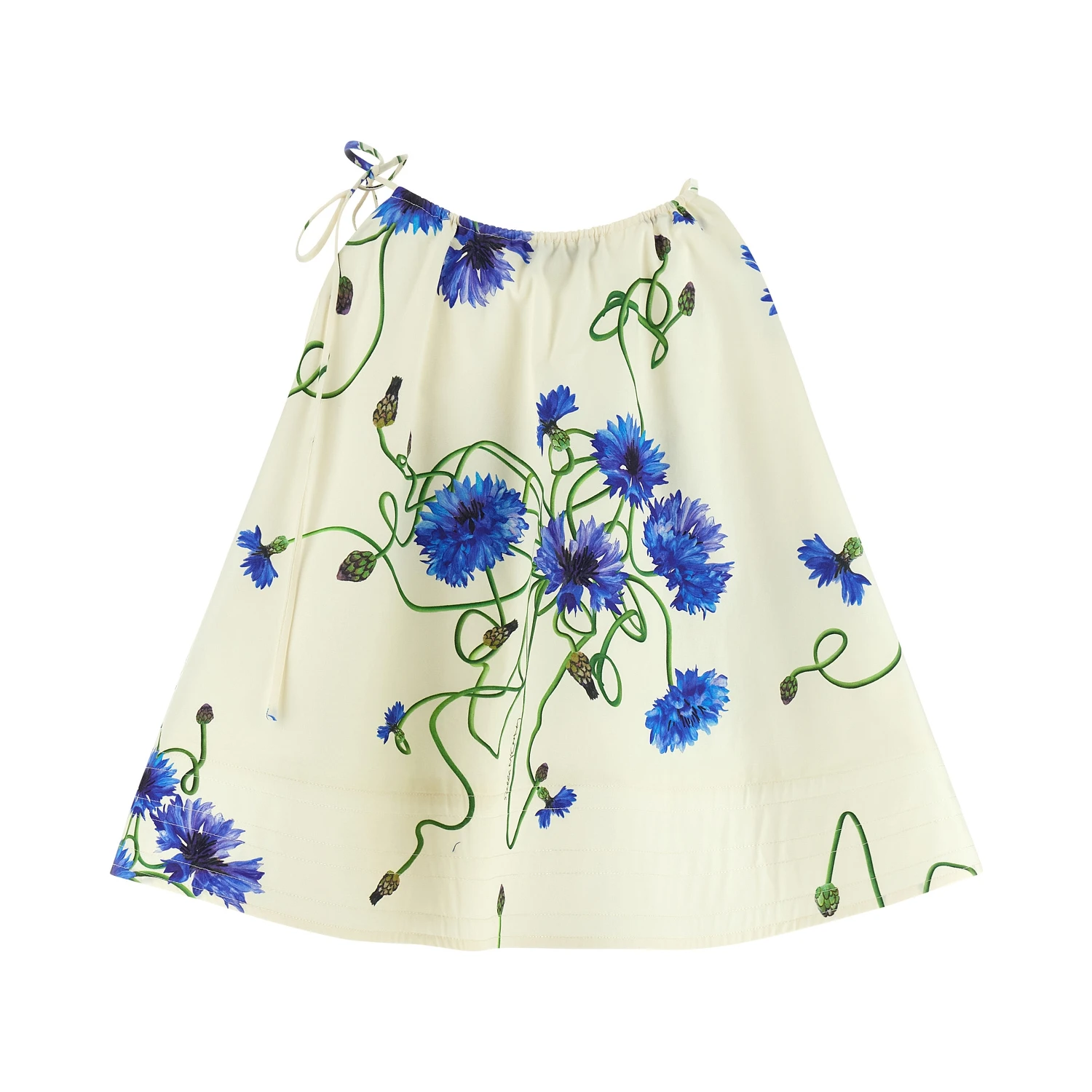 Blue Cotton Blouse