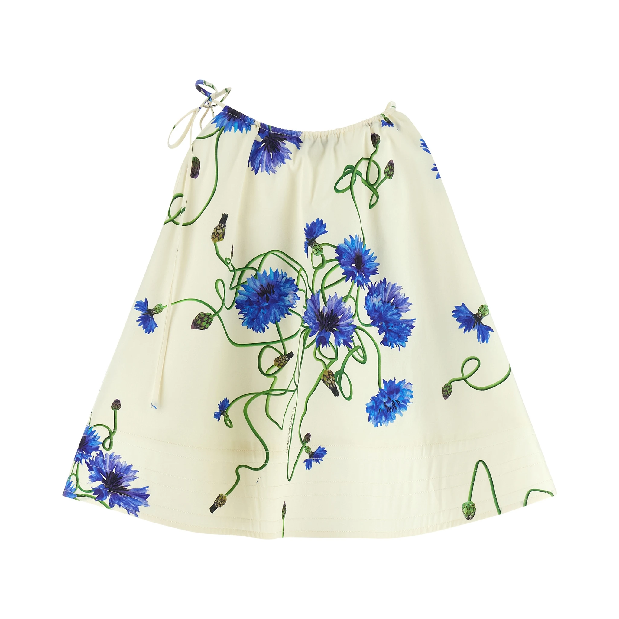 Blue Cotton Blouse