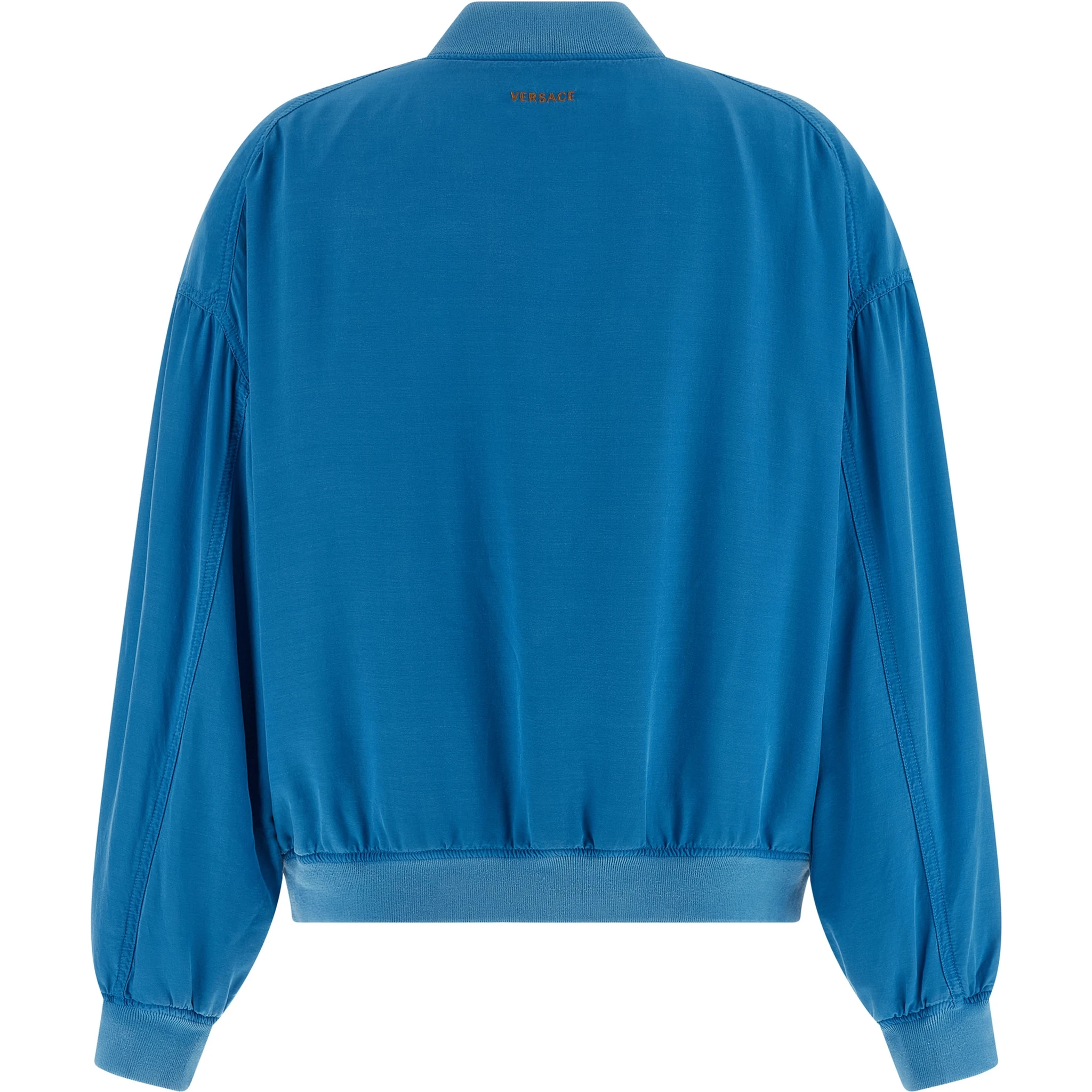 Blue Silk Bomber
