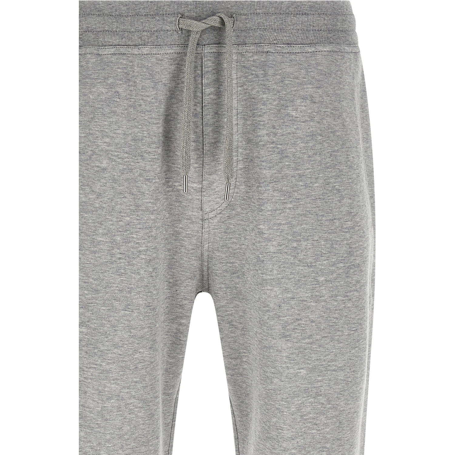 Gray Cotton Athletic Pants