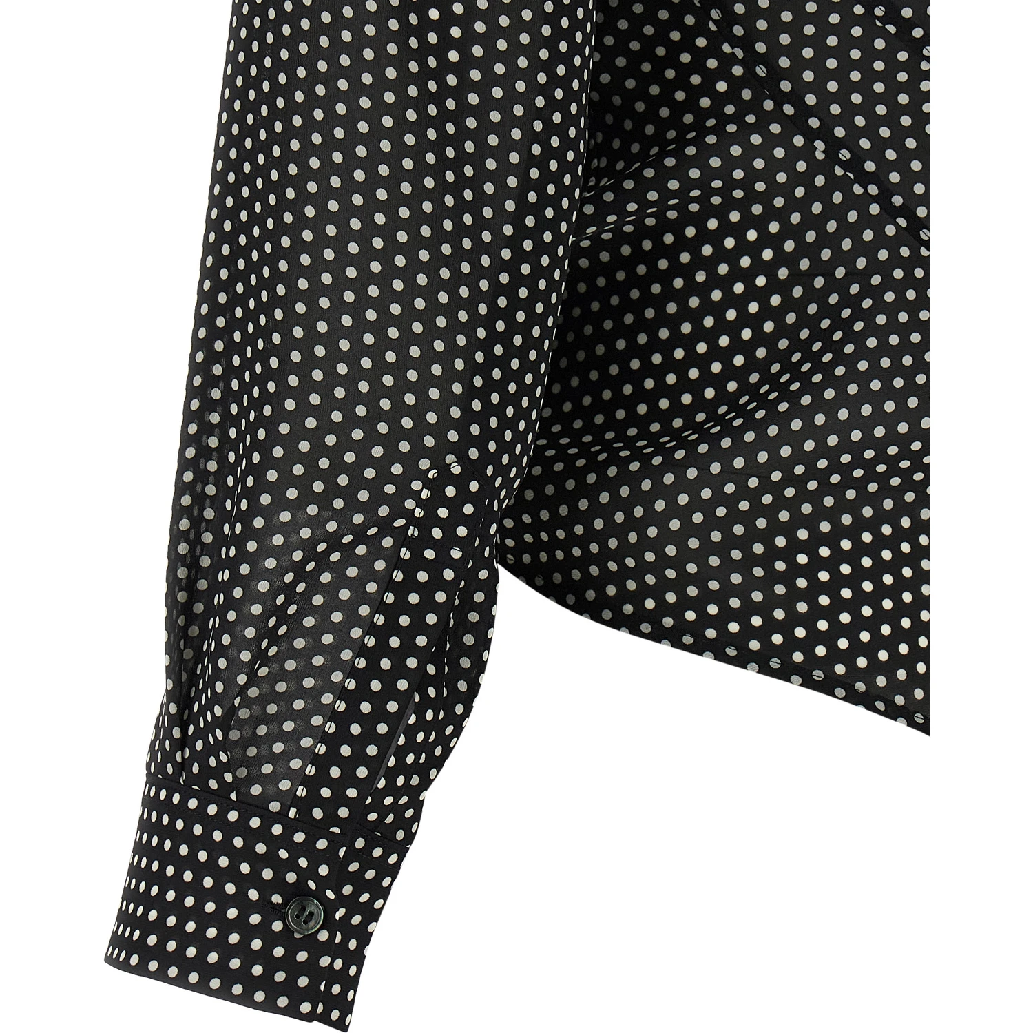 Bicolor Polyester Blouse