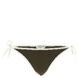 Bicolor Polyamide Swim Briefs
