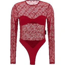 Multicolor Polyamide Bodysuit