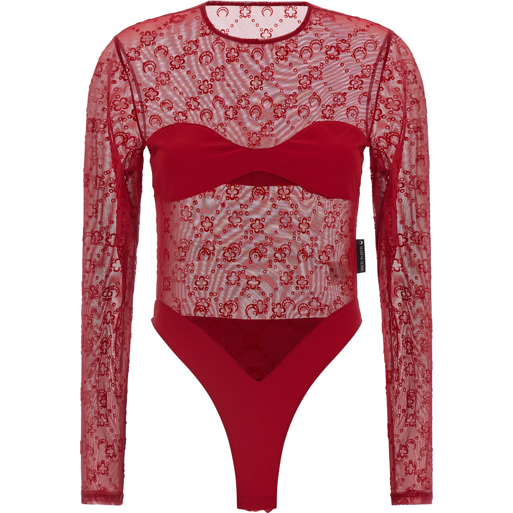Multicolor Polyamide Bodysuit