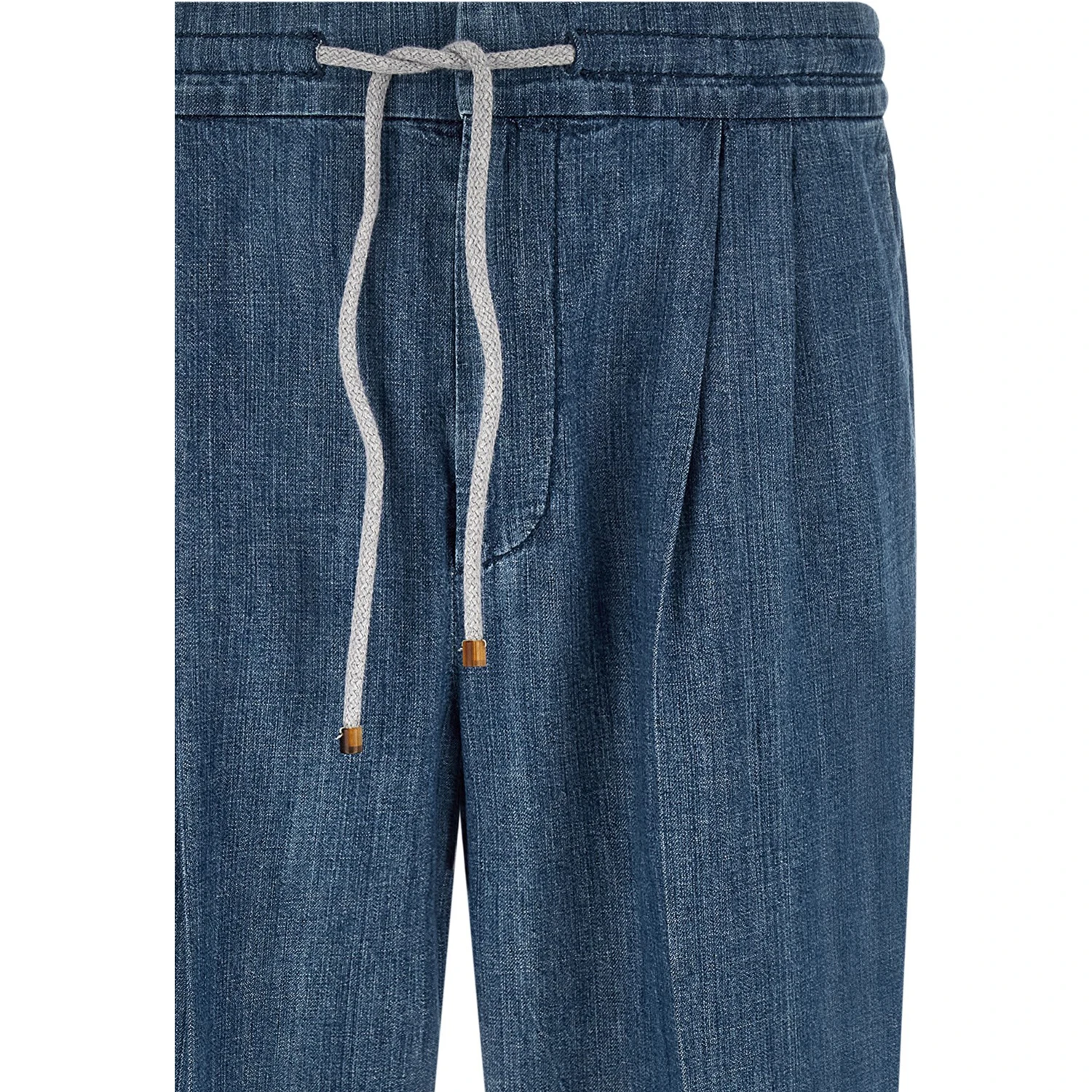 Blue Cotton Relaxed Fit Jeans