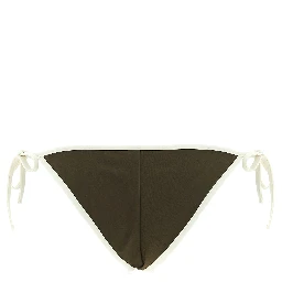 Bicolor Polyamide Swim Briefs