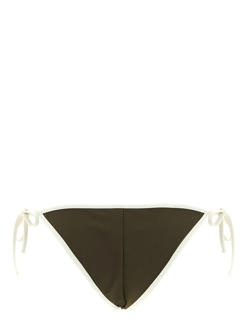 Bicolor Polyamide Swim Briefs