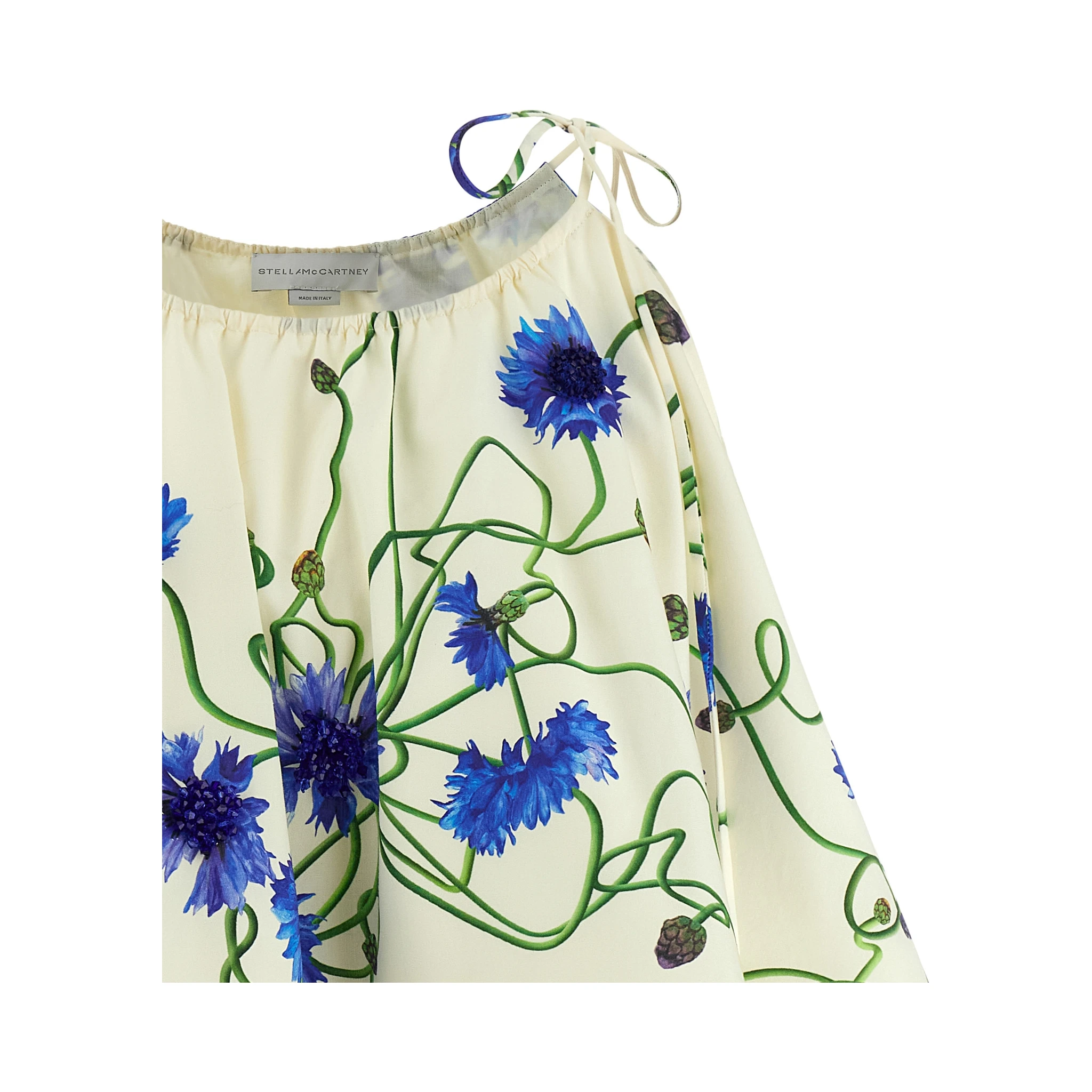 Blue Cotton Blouse