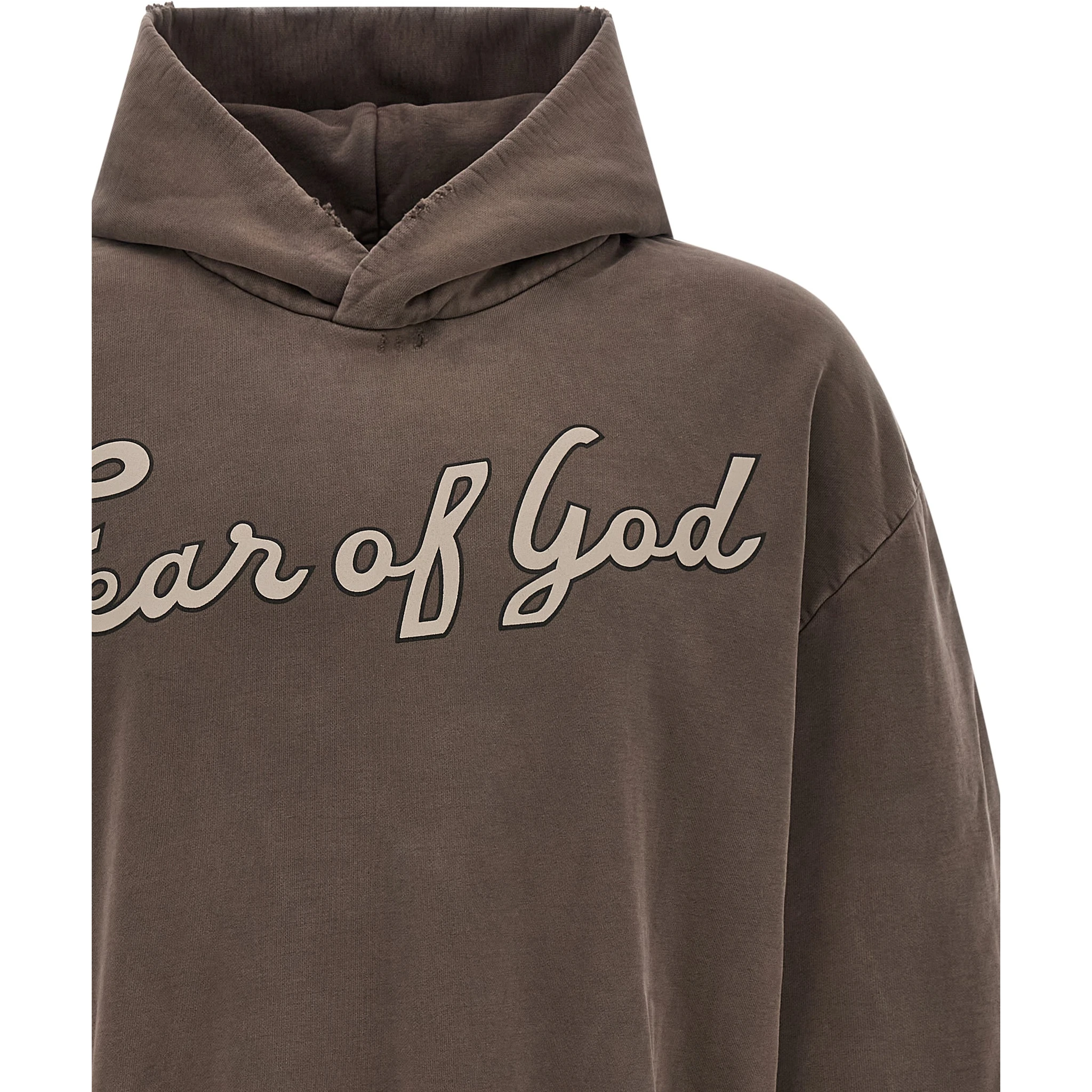 Brown Cotton Sweatshirt