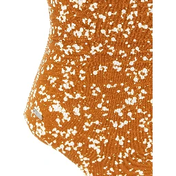 Brown Polyamide One-Piece Swimsuit