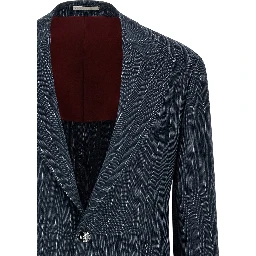 Blue Hemp Blazer