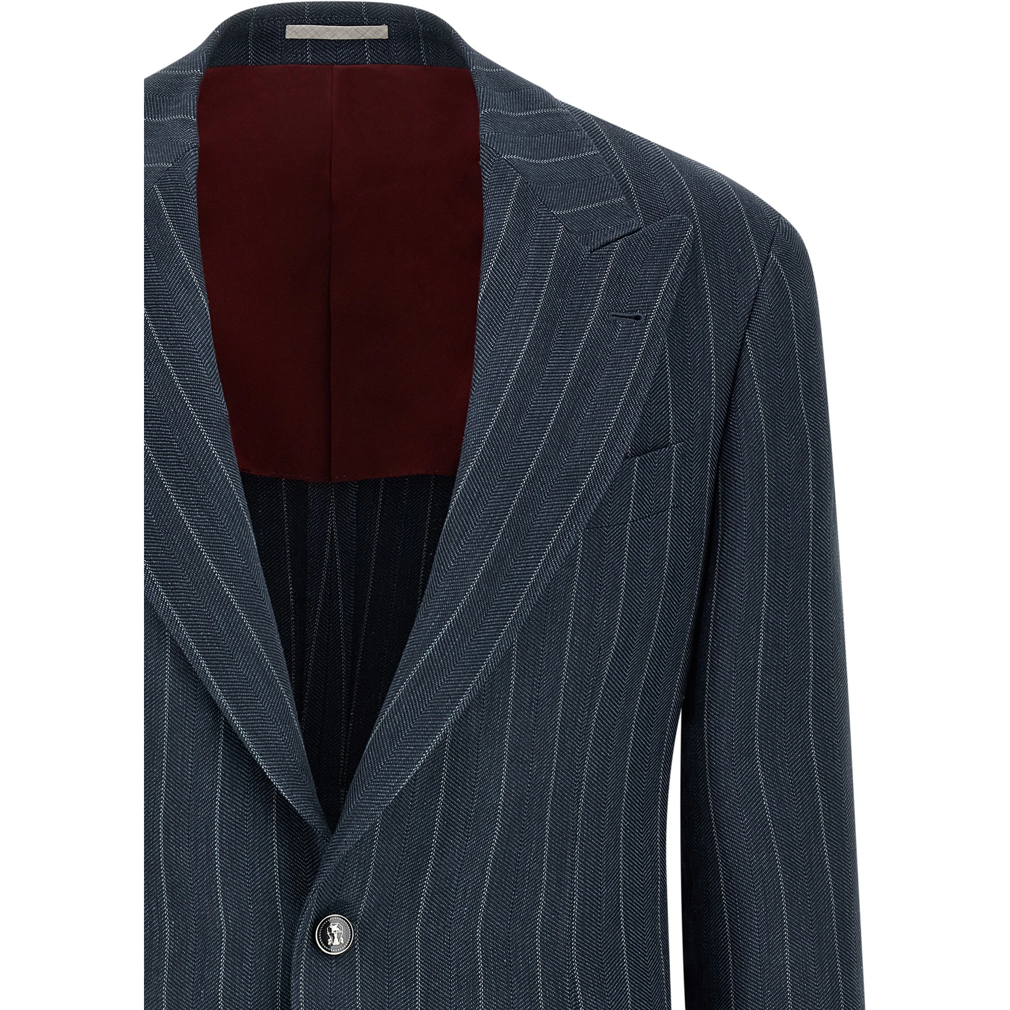 Blue Hemp Blazer
