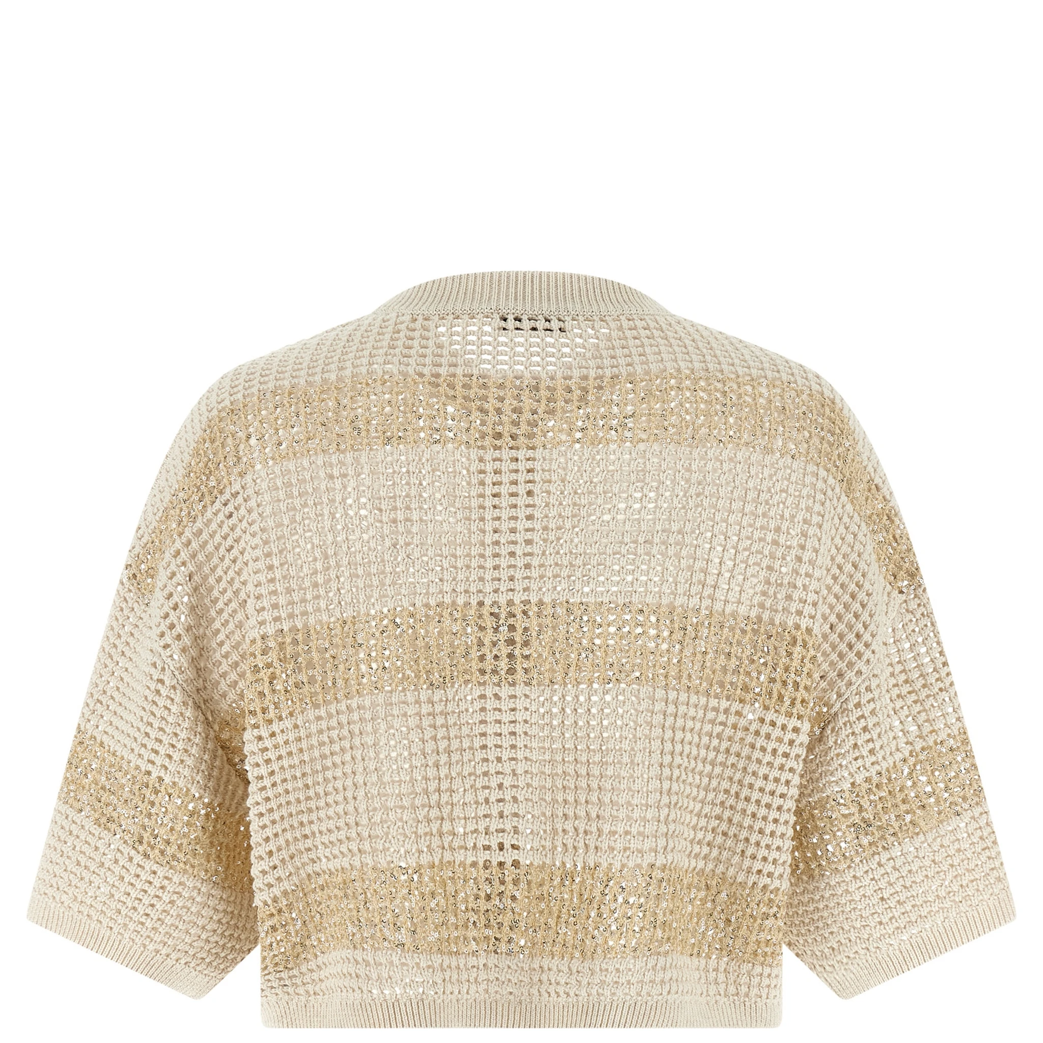 Beige Cotton Cardigan