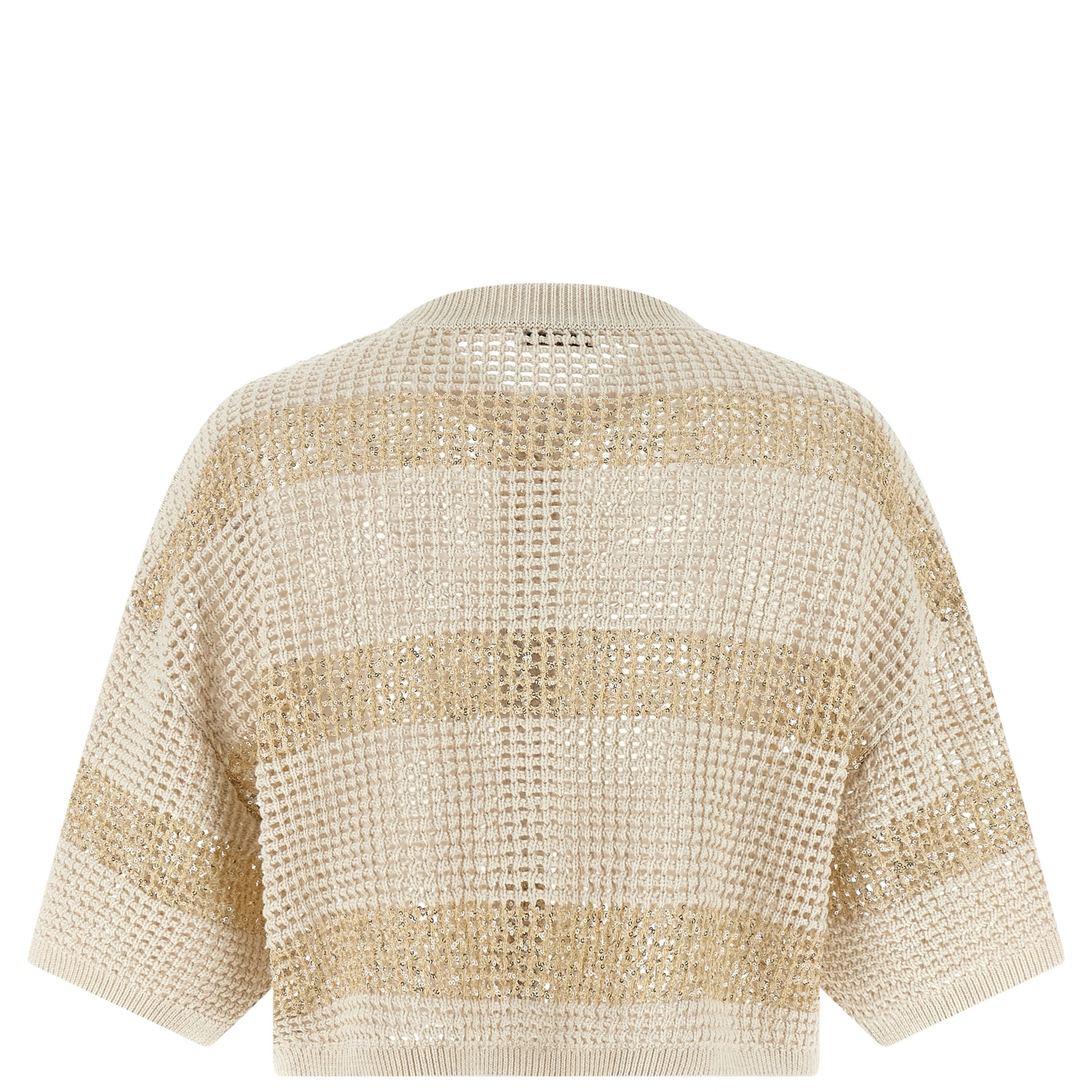 Beige Cotton Cardigan