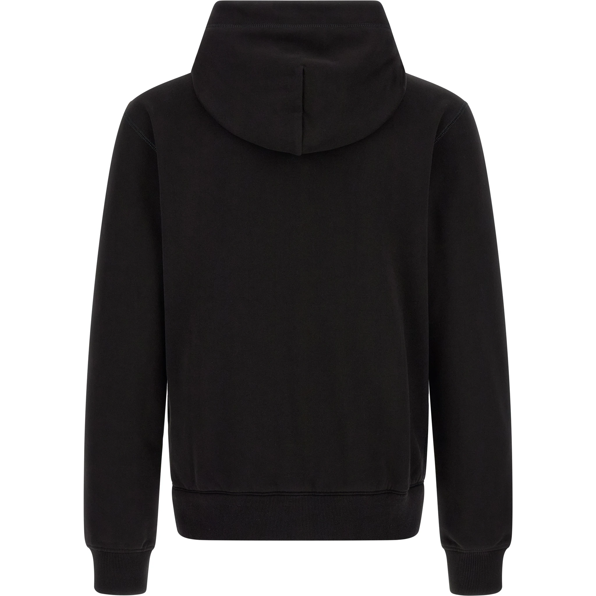 Black Cotton Sweatshirt