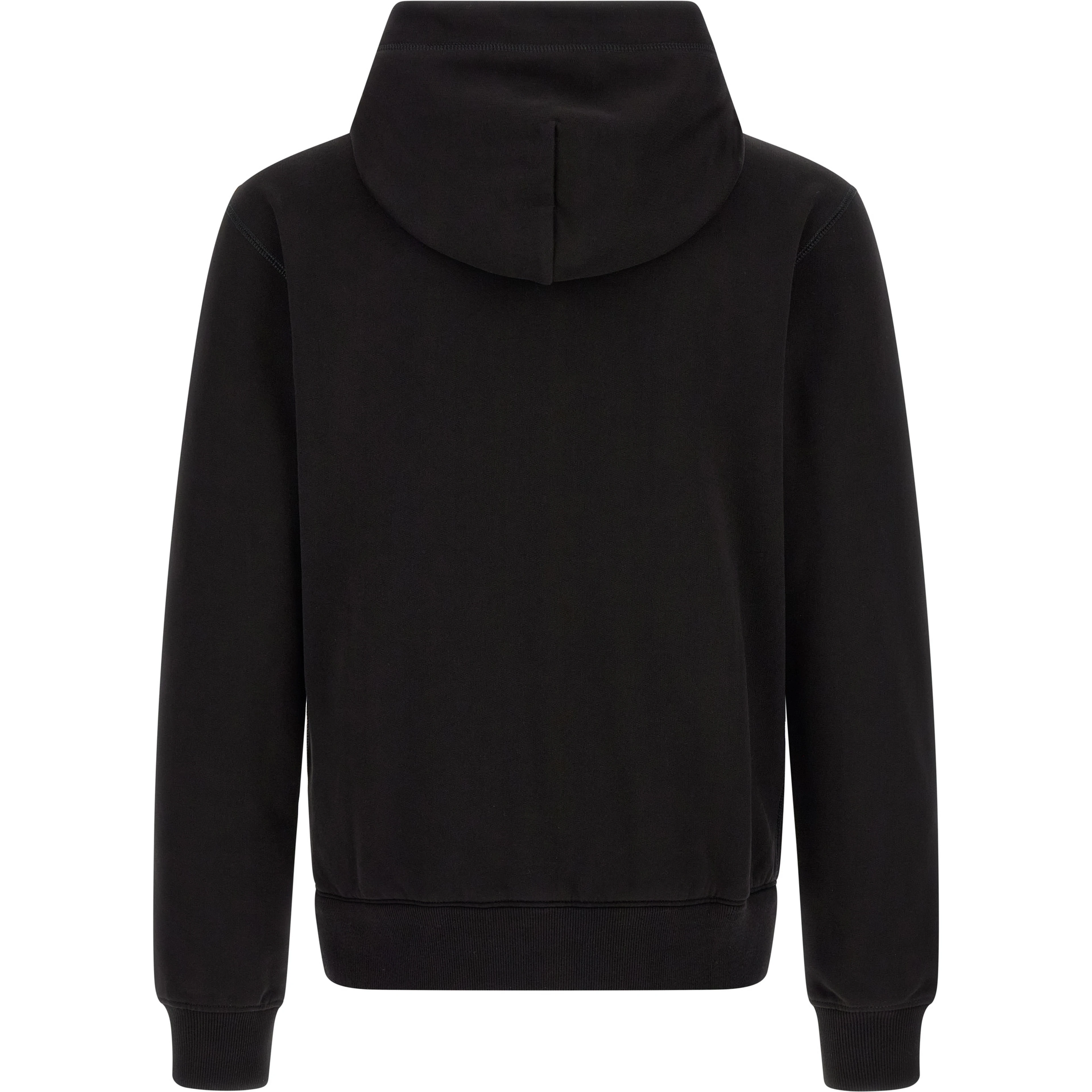 Black Cotton Sweatshirt