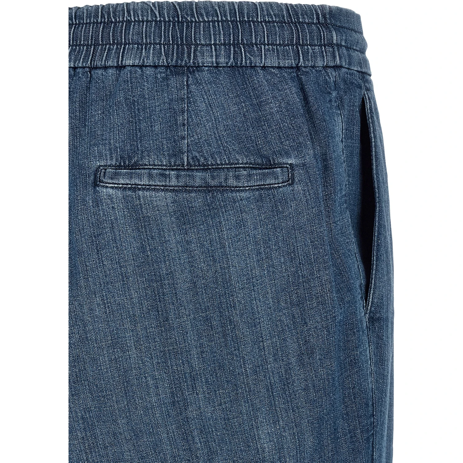 Blue Cotton Relaxed Fit Jeans
