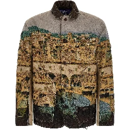 Multicolor Polyester Jacket