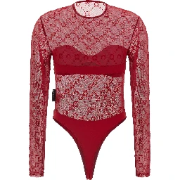 Multicolor Polyamide Bodysuit