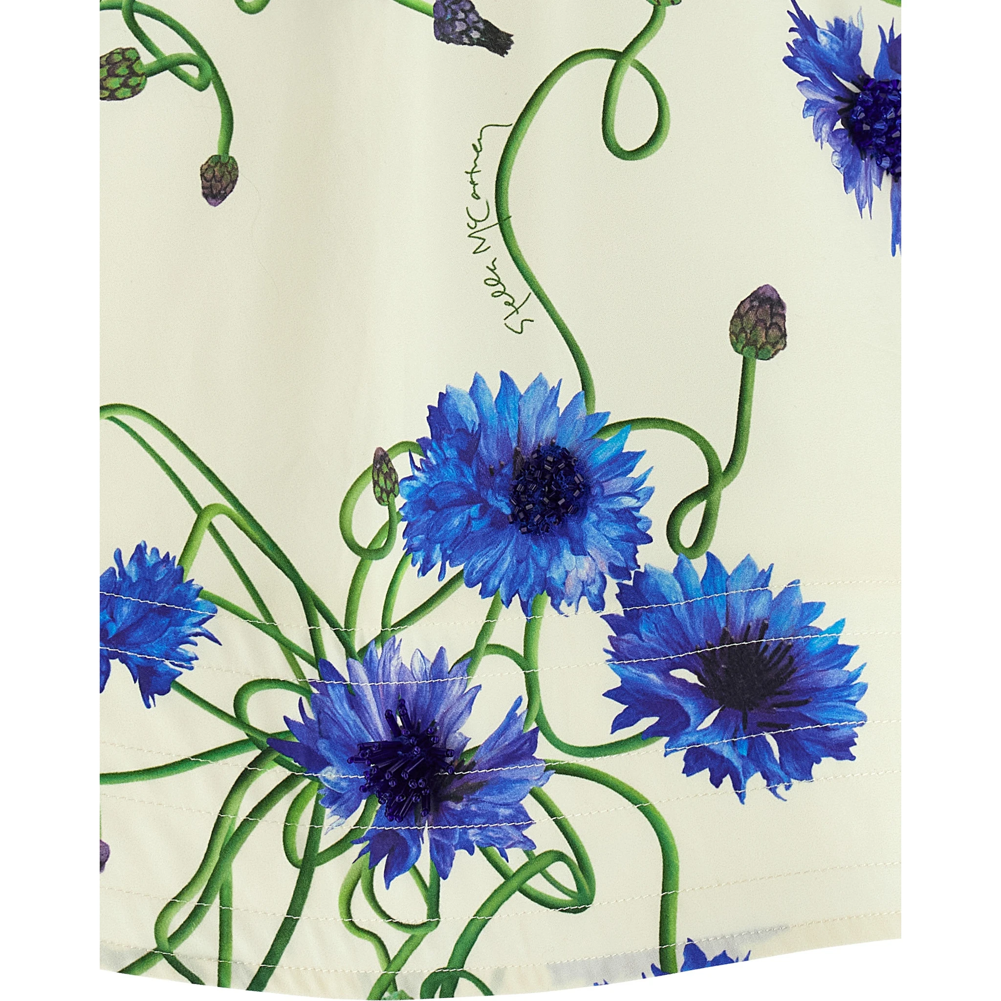 Blue Cotton Blouse
