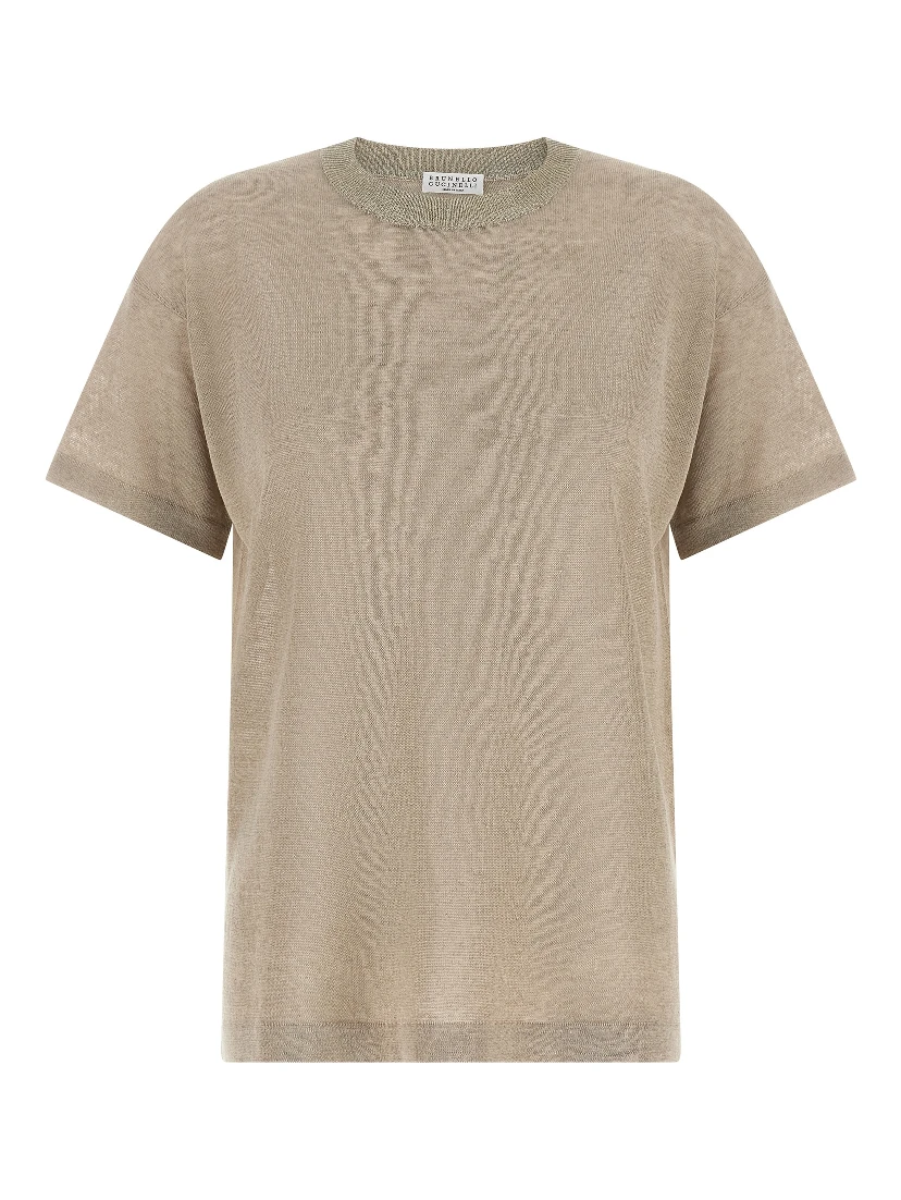 Beige Linen Cardigan