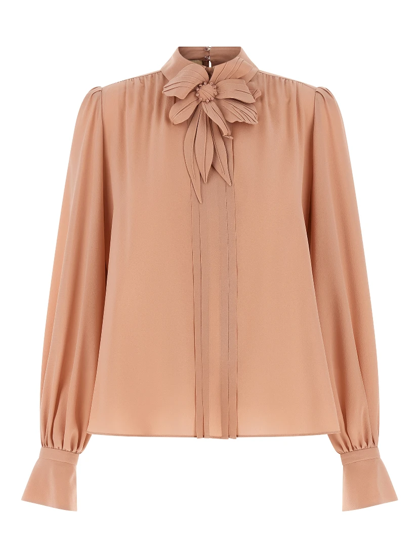 Multicolor Silk Blouse