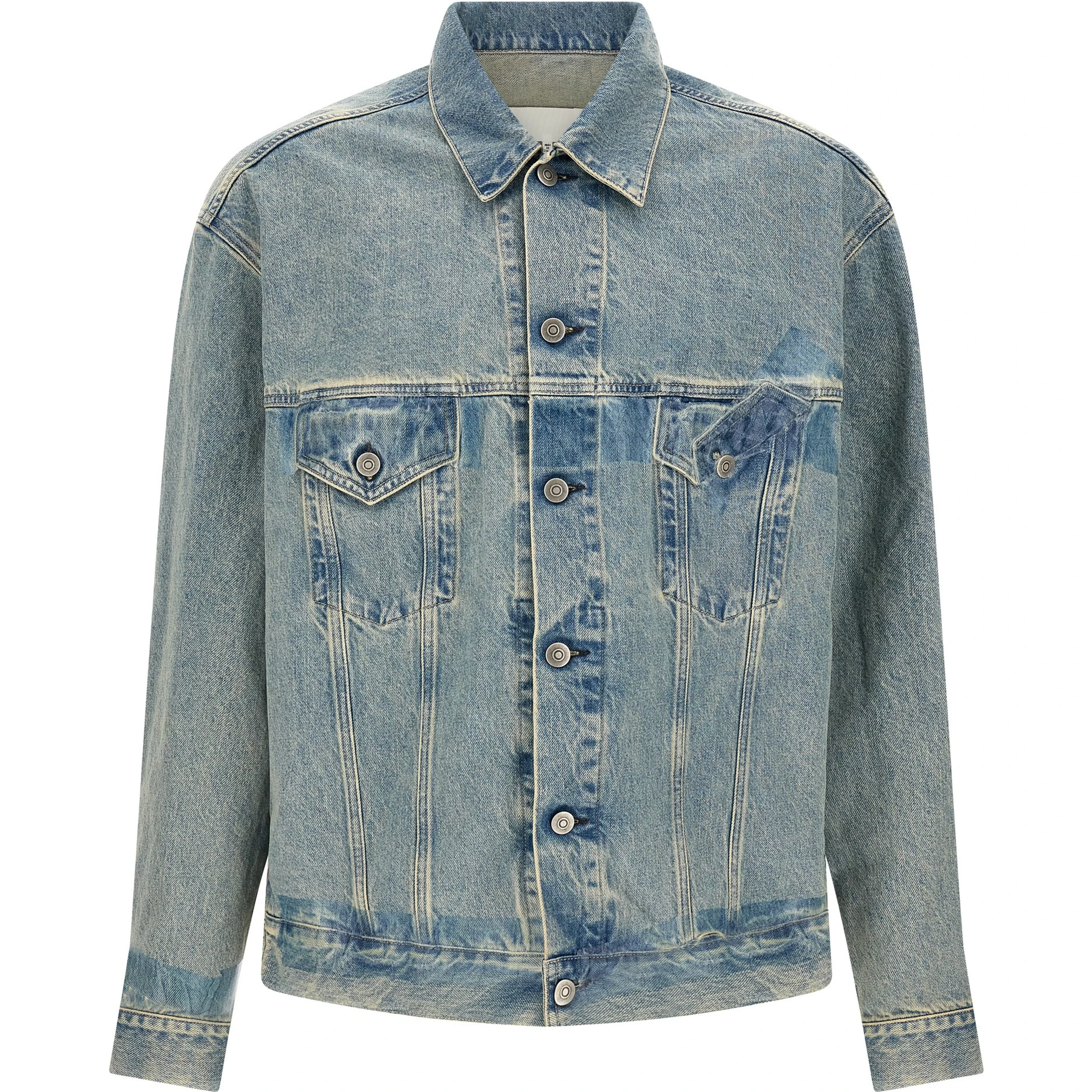 Blue Cotton Denim Jacket
