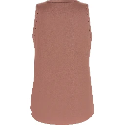 Multicolor Silk Sleeveles T-Shirt