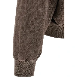 Brown Cotton Sweatshirt