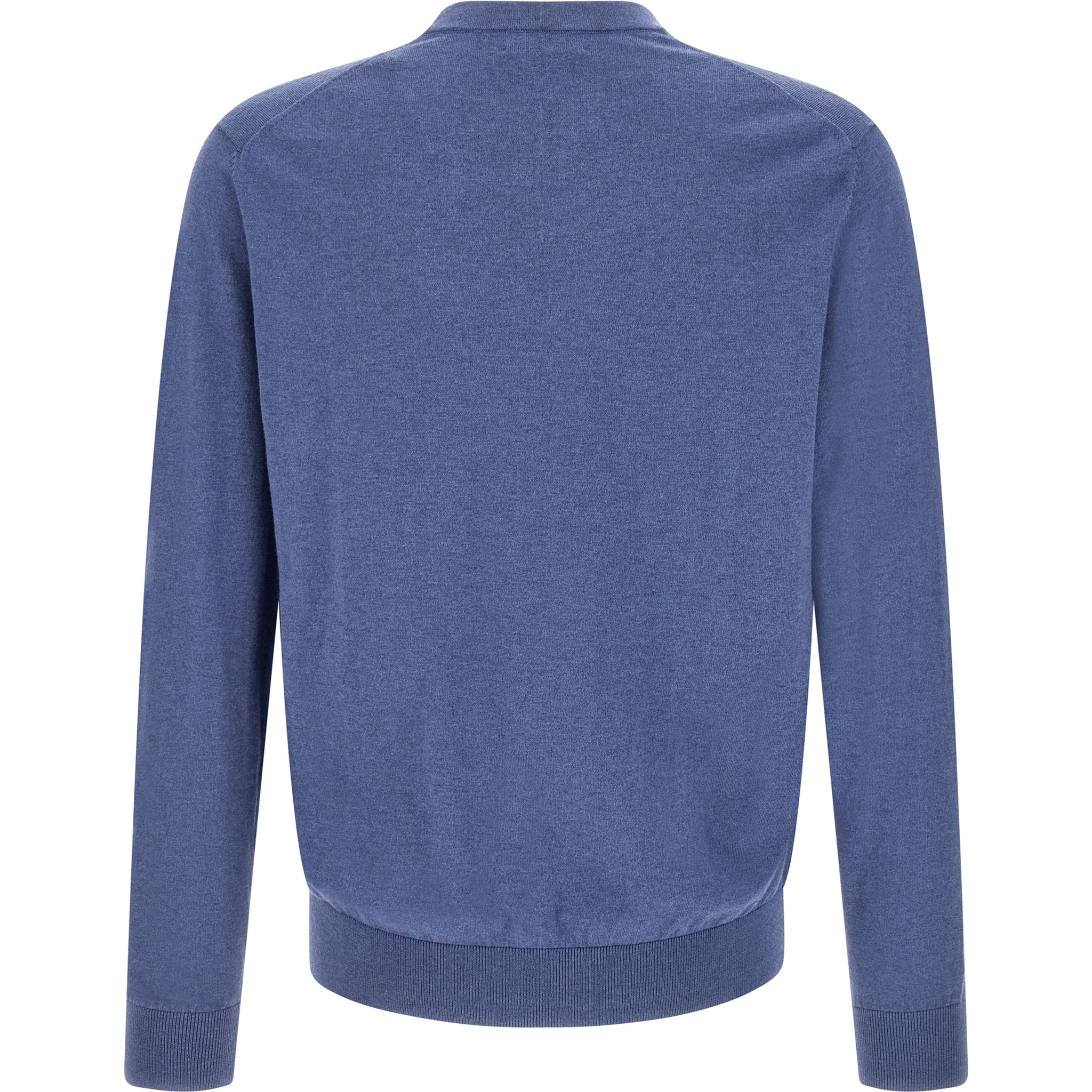 Blue Cotton Cardigan