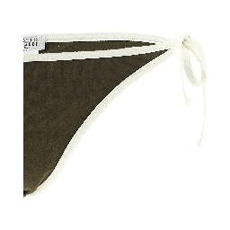 Bicolor Polyamide Swim Briefs