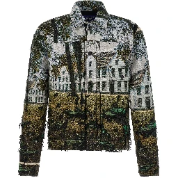 Multicolor Polyester Jacket