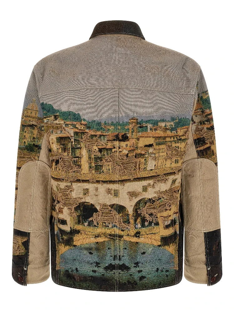 Multicolor Polyester Jacket alternative