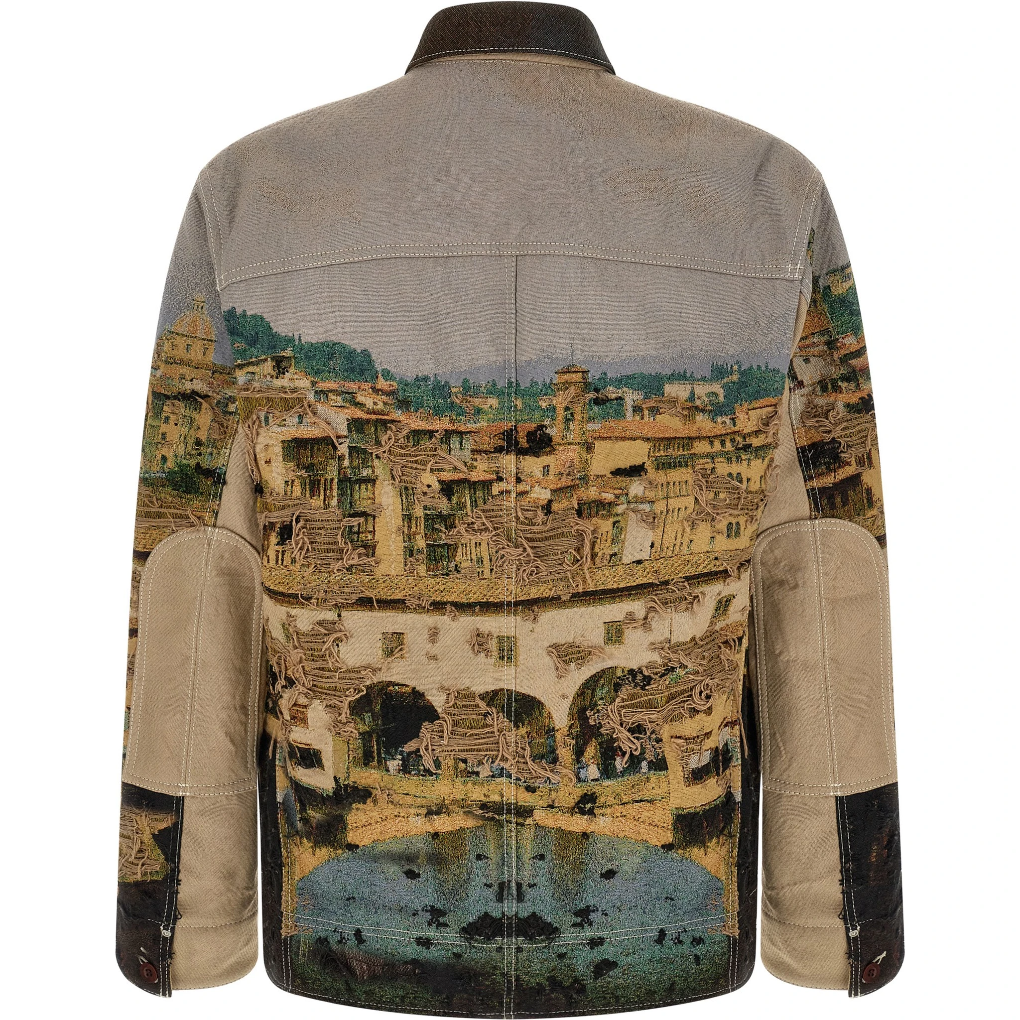 Multicolor Polyester Jacket
