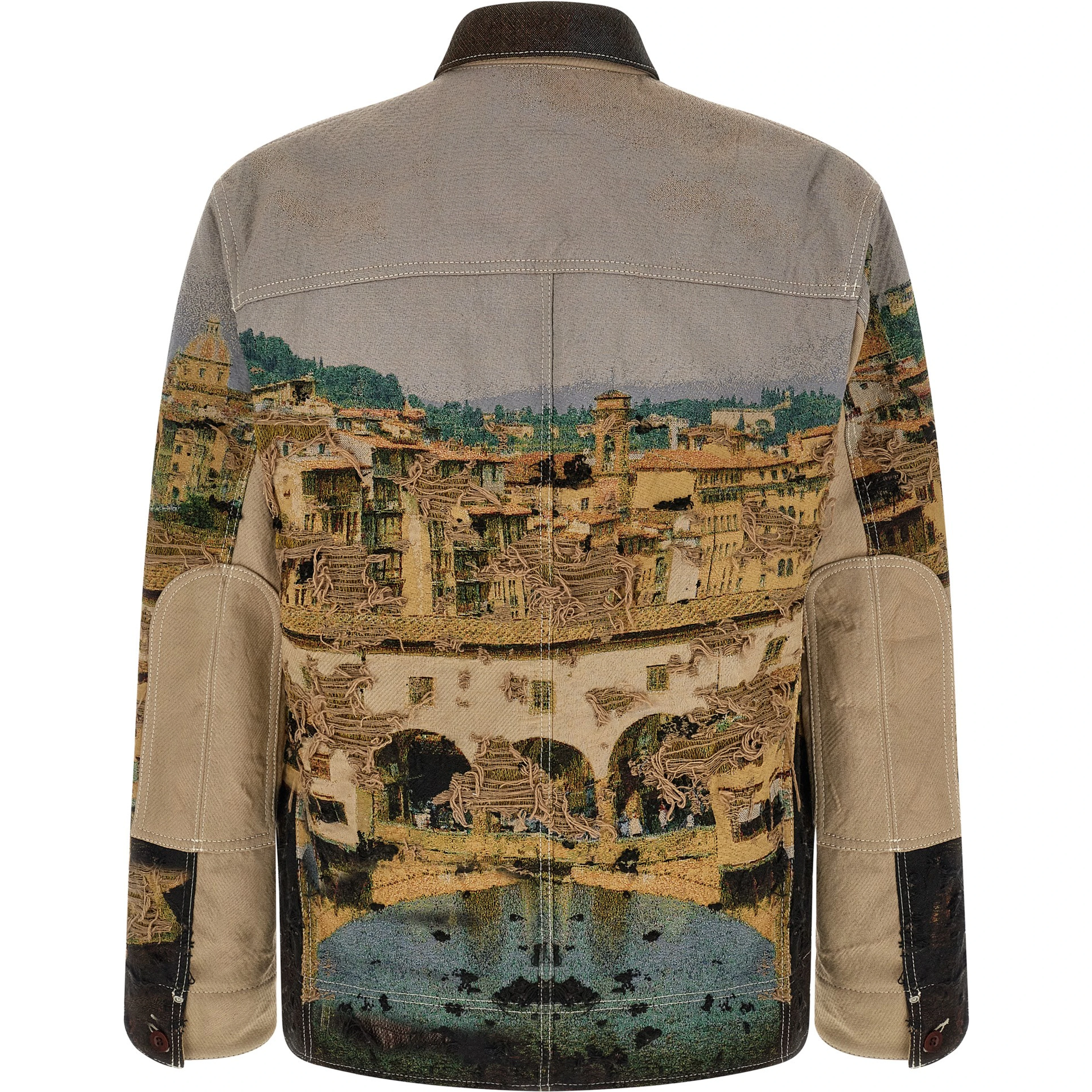 Multicolor Polyester Jacket
