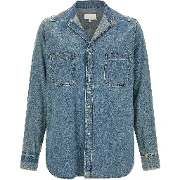Blue Cotton Blouse