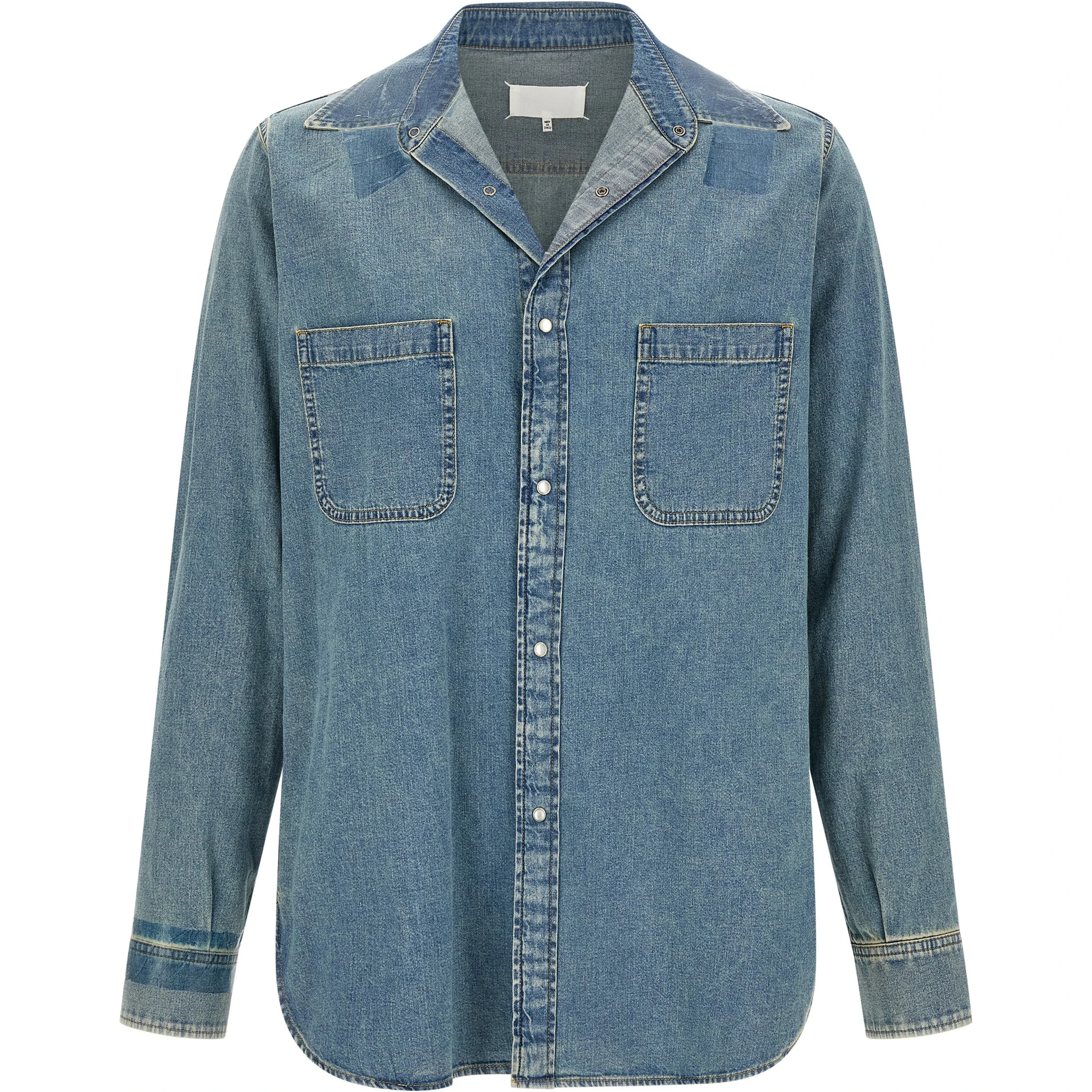 Blue Cotton Blouse